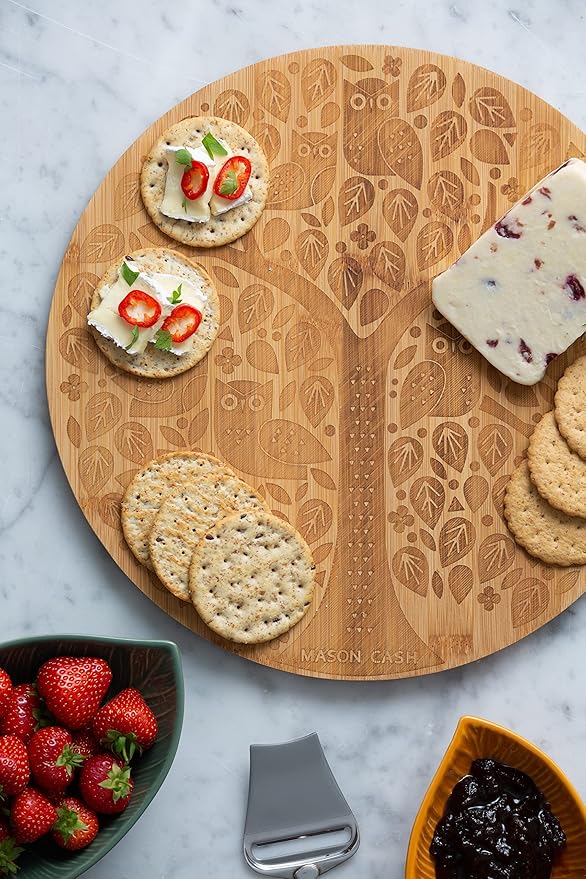 Mason Cash In the Forest Round Serving Board