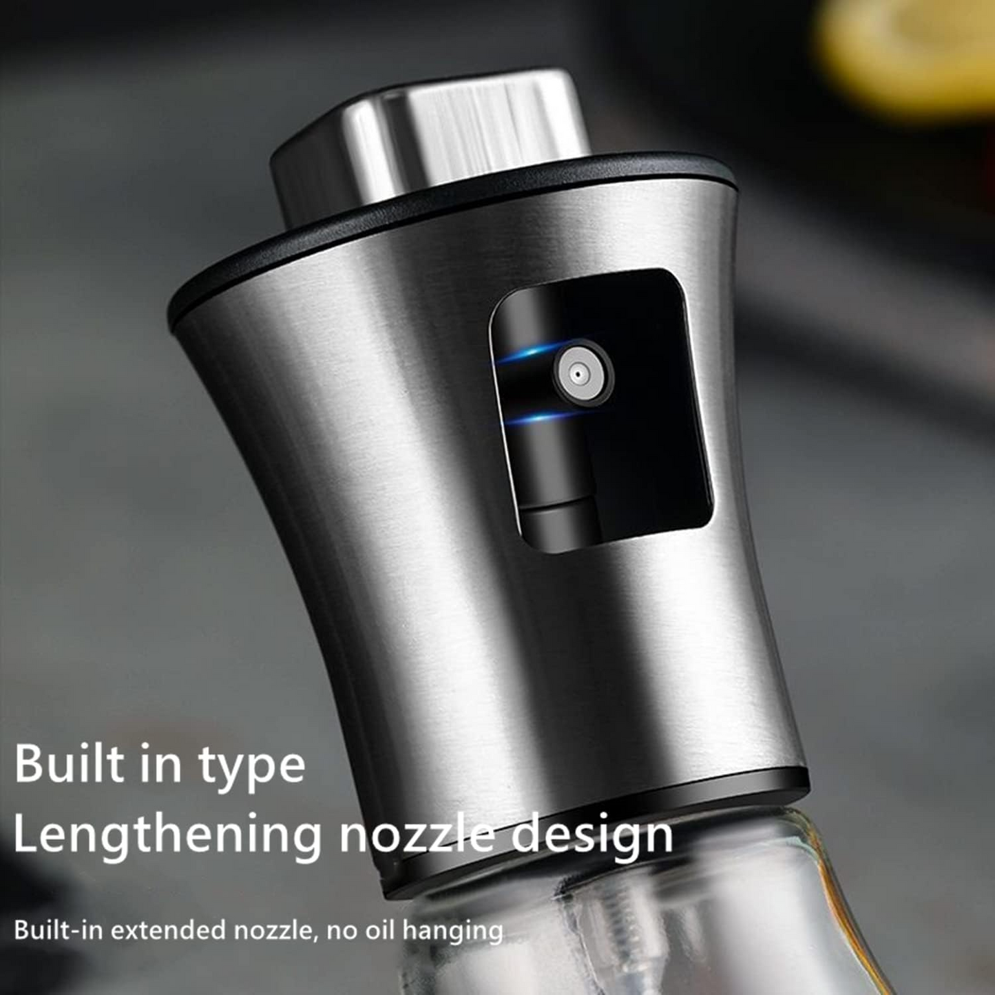 Oil Sprayer Bottle – Glass Olive Oil & Vinegar Spray Dispenser (200ml)