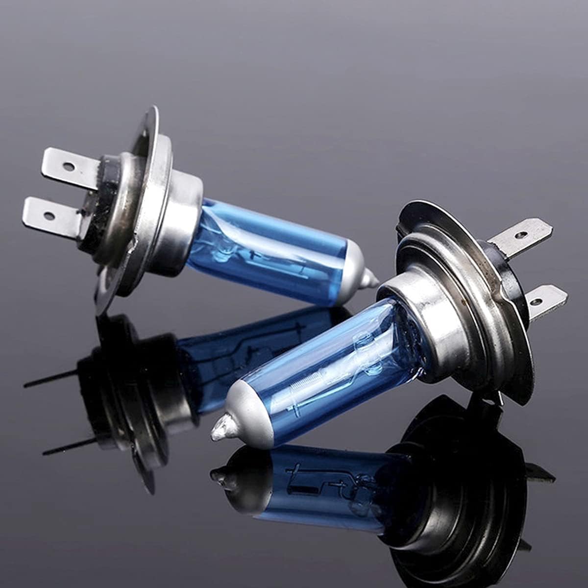 JJ PRIME H7 Super Bright White Halogen Xenon Bulbs (4 Pack)