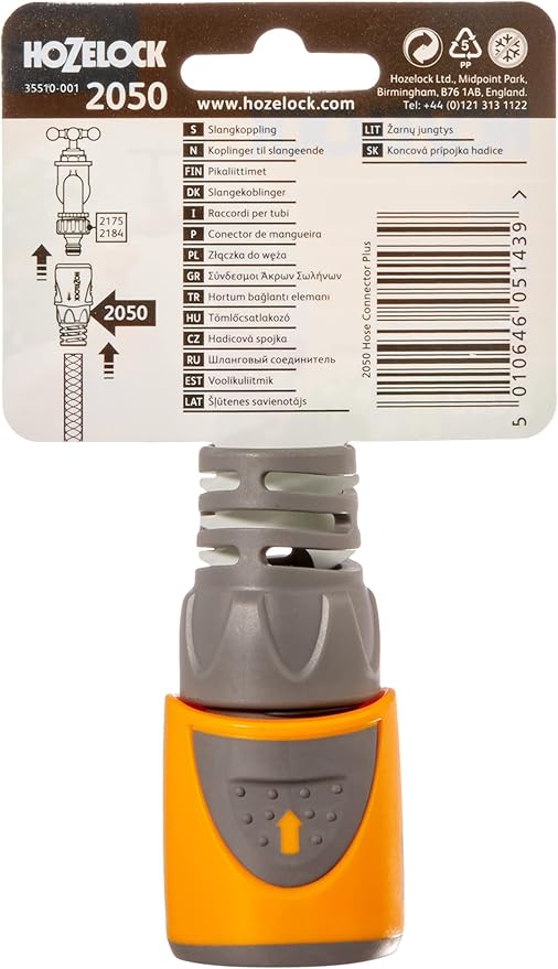Hozelock Hose Connector Plus 12.5–15mm