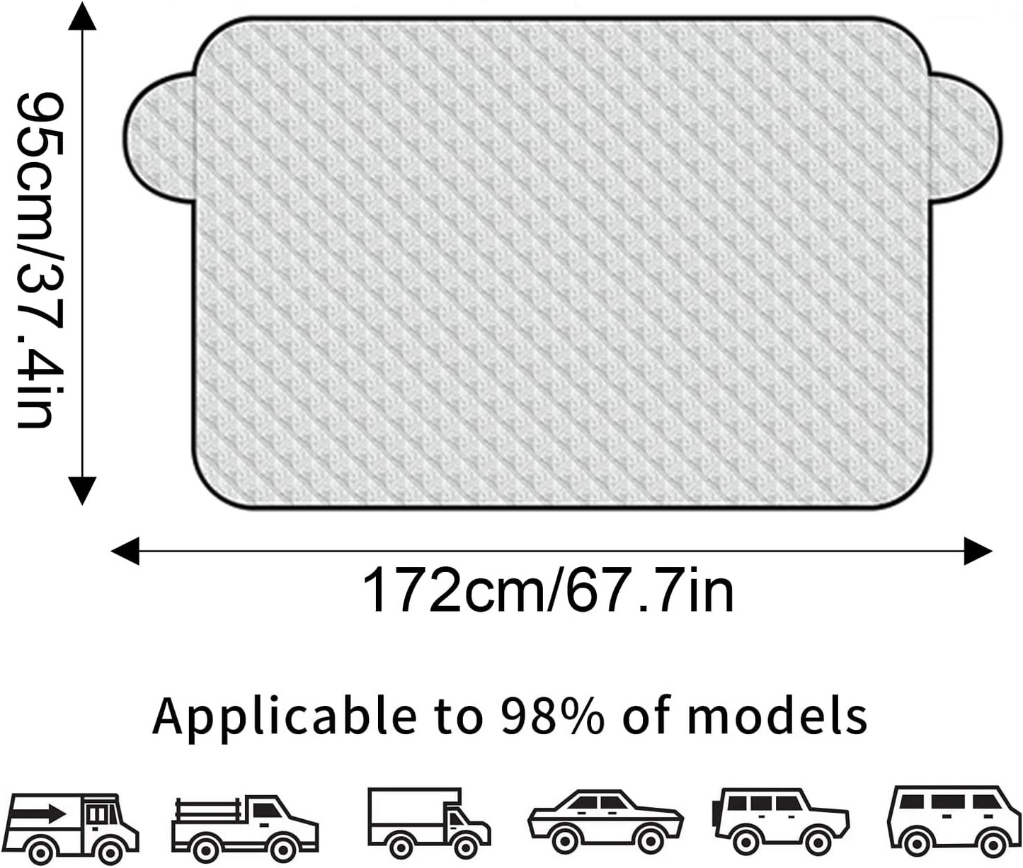 Car Windscreen Cover – All-Weather Front Windshield Protector