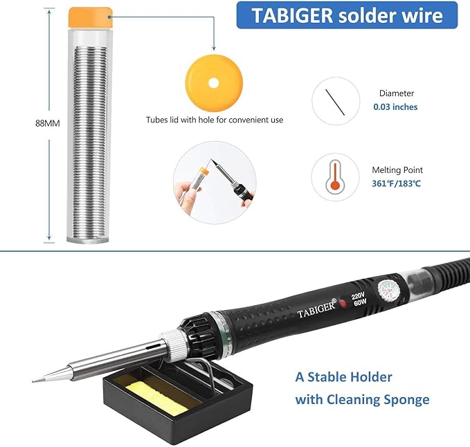 Tabiger Soldering Iron Kit 60W