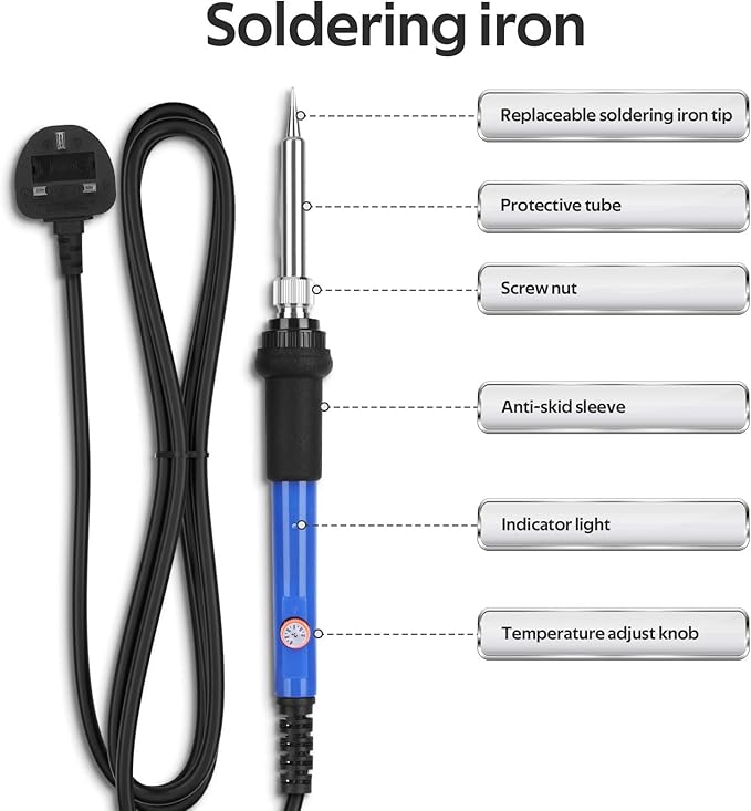 WeLeauto Soldering Iron Kit 60W