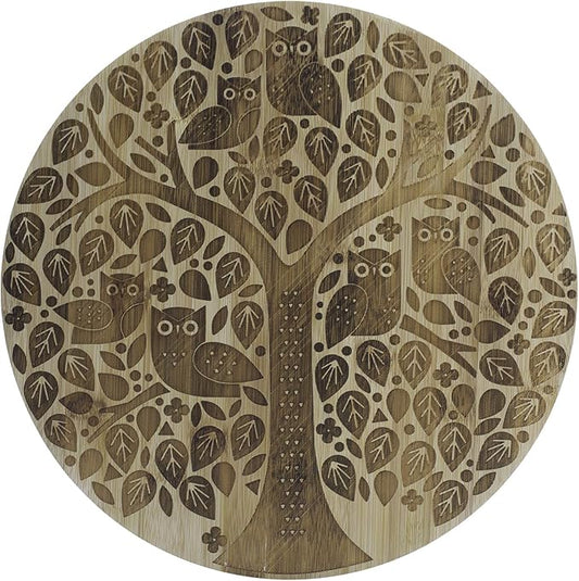 Mason Cash In the Forest Round Serving Board