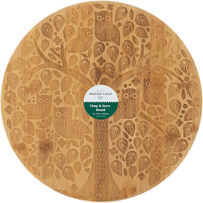 Mason Cash In the Forest Round Serving Board