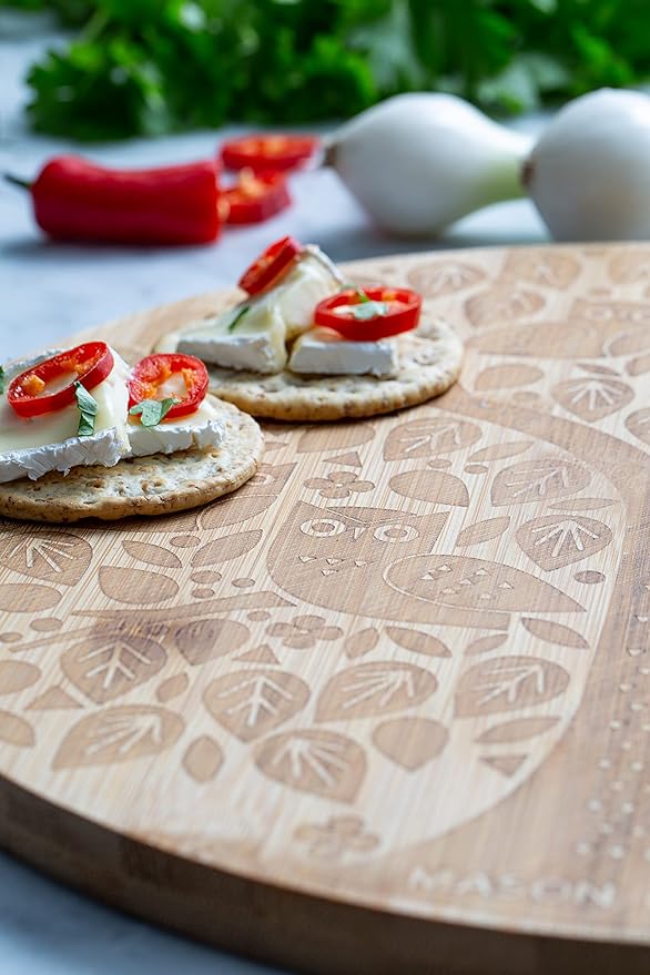Mason Cash In the Forest Round Serving Board