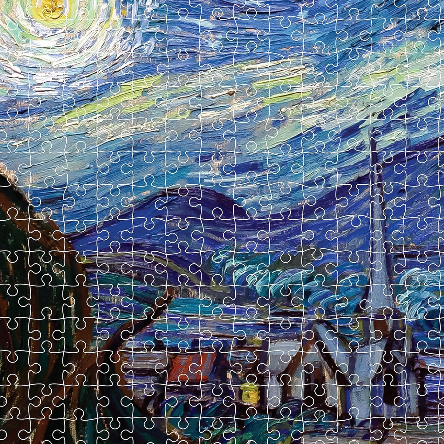 Starry Night 1500 Piece Jigsaw Puzzle – Mindbogglers Gold Edition