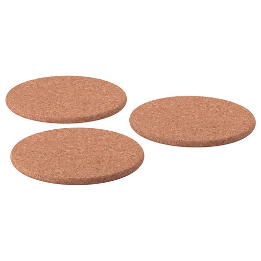 Cork Pot Stand Trivet – Heat Resistant Table Protection (3 Pack)